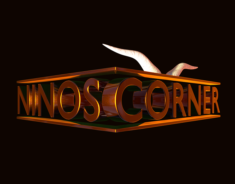 Ninos Corner 3d Logo Design, by Shane Rounce (Ace Media)