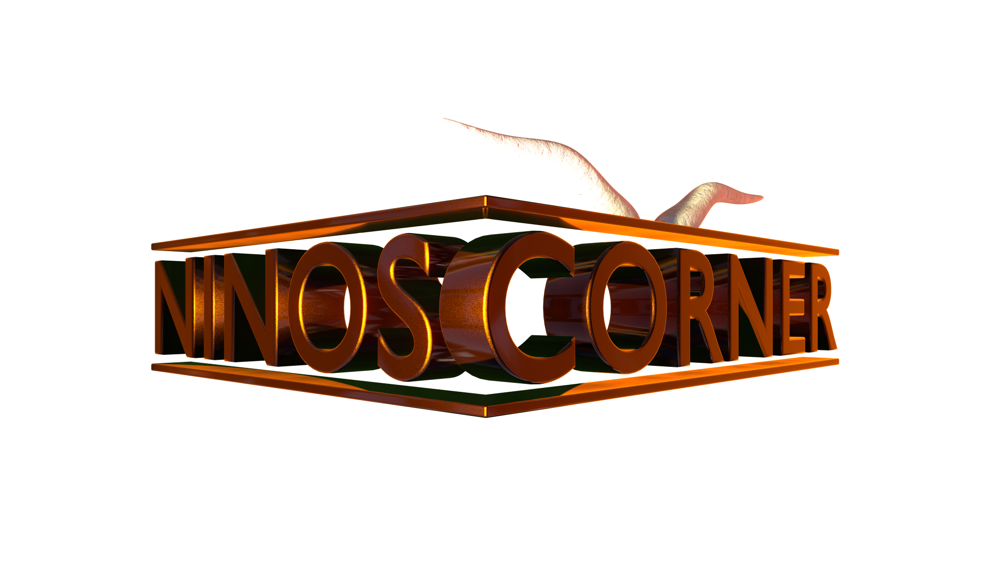 Ninos Corner 3d Logo Design, by Shane Rounce (Ace Media)
