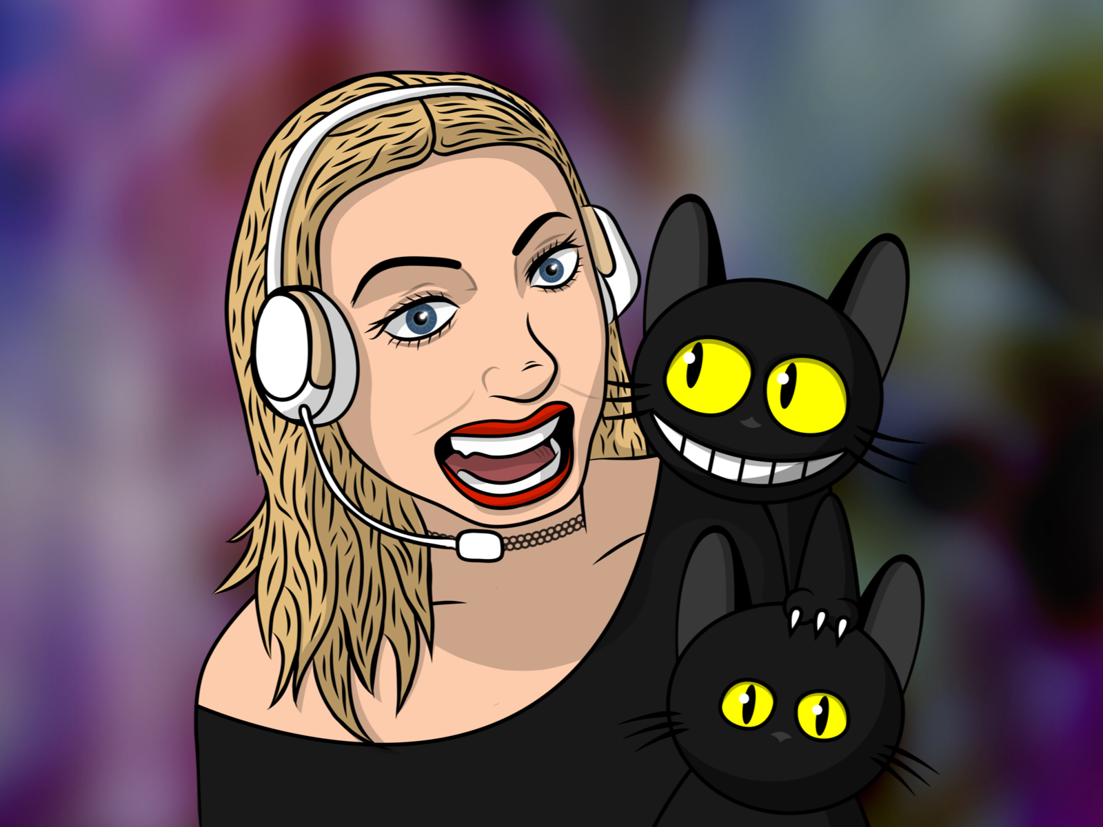 KatieZen Profile Illustration, by Shane Rounce (Ace Media)