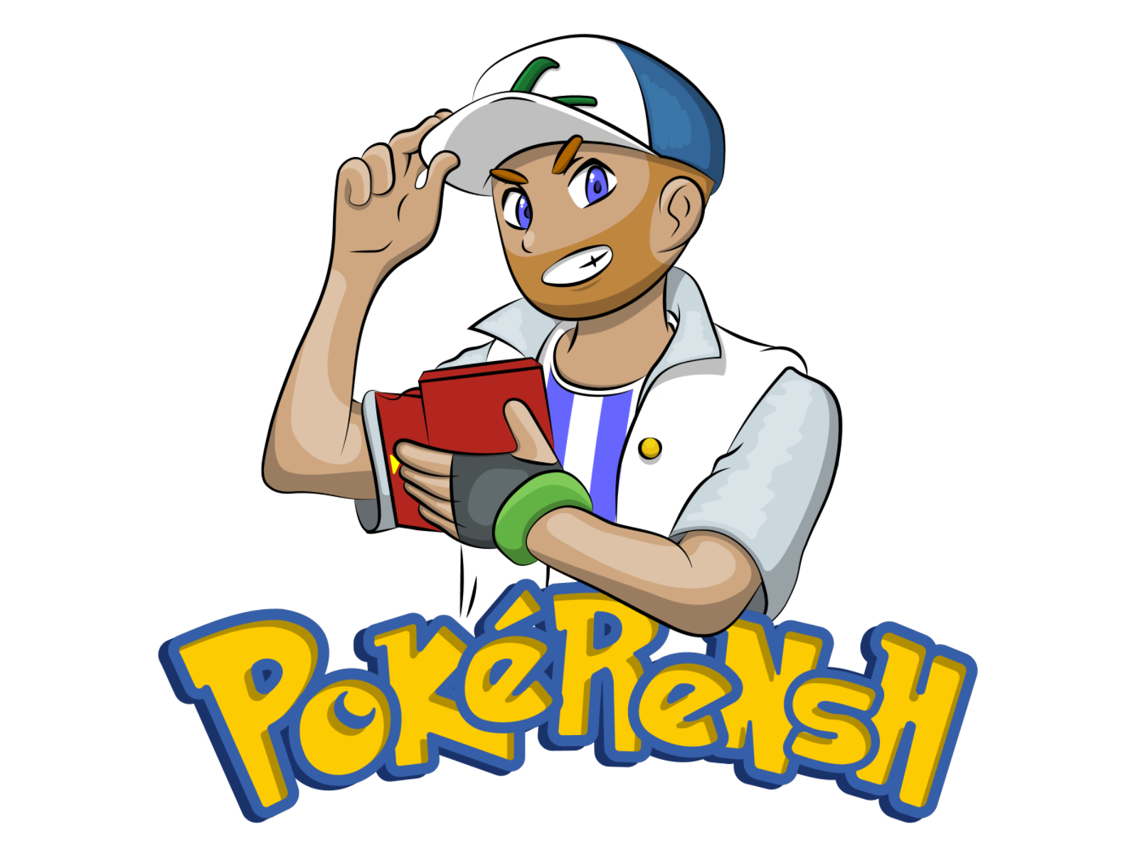 PokeRench Brand Illustration Design, by Shane Rounce (Ace Media)