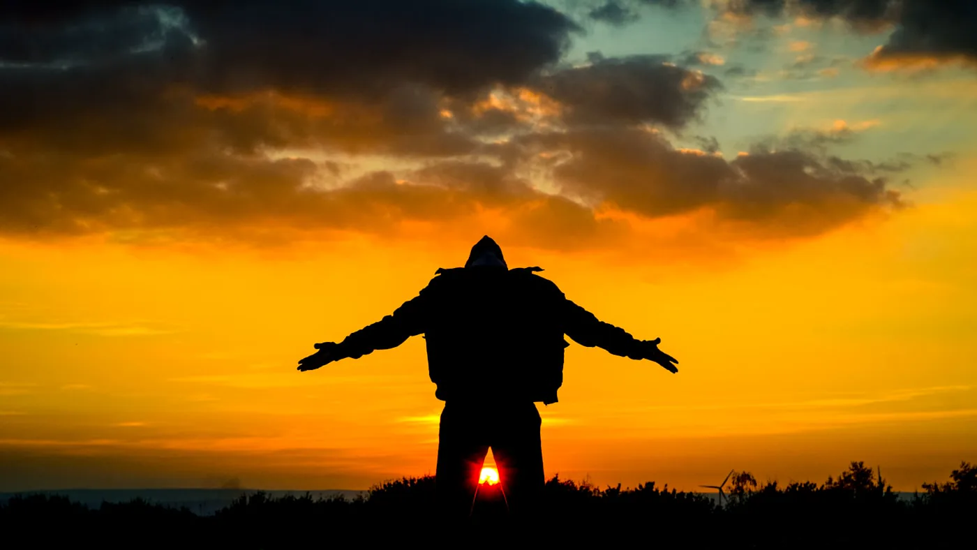 Alex Winslow stretching off before jumping around for some photos. Atop the old mining pit in Dinnington., by Shane Rounce (Ace Media)