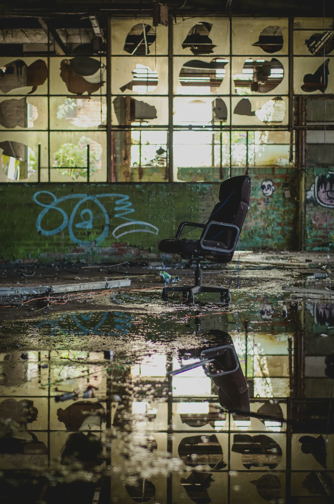 An abandoned Sheffield warehouse., by Shane Rounce (Ace Media)